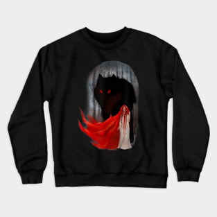 Big Wolf & Riding Hood - Fairy Tale Crewneck Sweatshirt